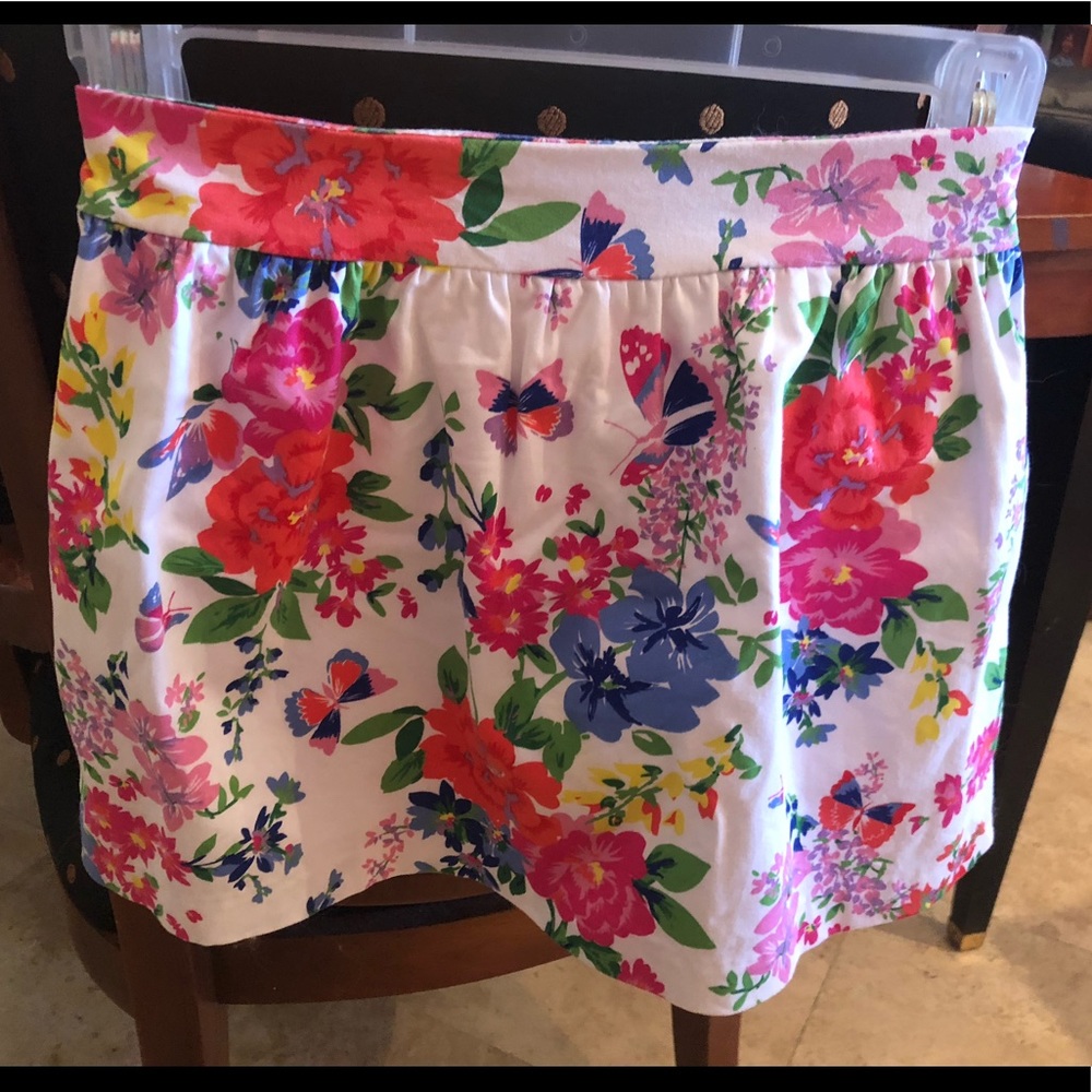 Floral Skirt Size 6x- Like New Condition